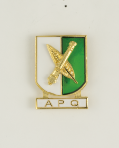 Insignia Martinez Albainox Pin Distintivo Especialidad Apq, Tamaño de 2,6 X 3,7 cm 09591