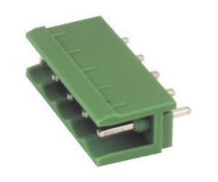 Regleta de conexión macho para circuito impreso 2 Terminales Electro DH Color Verde 10.880/M/2