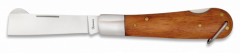 Navaja Injertar Martinez Albainox con Mango de Madera y Hoja de Acero Inox de 8cm con Sistema de Bloqueo, en caja de color 10252