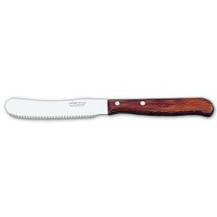 Cuchillo para Mantequilla Arcos Latina 102701 de acero inoxidable Nitrum y mango de madera comprimida con hoja de 9 cm en blíster