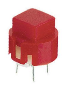Pulsador de membrana Boton cuadrado Rojo Electro DH. 11.516.P/C/R
