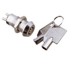 Interruptor a llave miniatura tubular ON - OFF para llaves tubulares miniatura 250V Electro DH 11.951/2