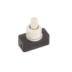 Interruptor unipolar a pulsador 1A/250VAC Electro DH Color Blanco 11.173.I 8430552072149