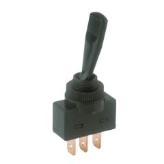 Interruptor unipolar ON-OFF-ON-ON Palanca plástico Conexión terminales 6'35 mm Electro DH 11.422.I/C 8430552095179