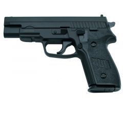 Pistola HFC Tipo Sig Sauer P229 - Negra- Pistola Muelle Pesada Calibre 6 mm - Energía 0.29 Julios - Velocidad de disparo 70m/s - 230 FPS. Ref: 116N
