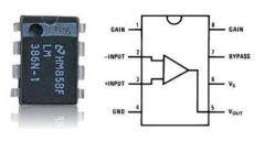 LM386N-1 Circuito Integrado Amplificador 8pin