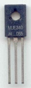 Transistor MJE340 NPN 300V 500mA 20W TO126 KSE340