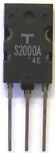 S2000A Transistor Toshiba 1500V. 8A. 125W.