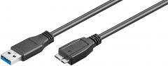 Cable USB 3.0 A A MicroUSB 3.0 B 3m