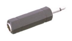 Adaptador mono 3.5 mm a hembra mono 6.35 mm Electro Dh 13.200 8430552022335
