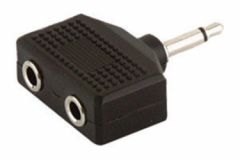 Adaptador mono 3.5 mm a doble hembra estéreo 3.5 mm de Electro Dh 13.250 8430552022380