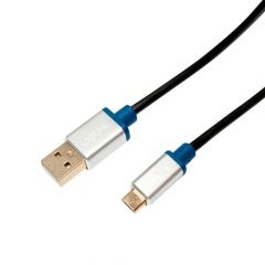 LogiLink 1m, USB2.0-A/USB2.0 Micro-B cable USB USB A Micro-USB B Negro