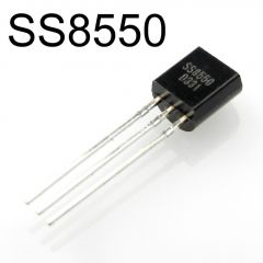 Transistor PNP 25V 1,5Amp 1W Capsula TO92  SS8550DBU