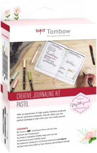Creative journaling set "pastel" rotuladores
