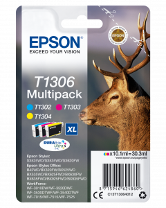 Epson Stag Multipack T1306 3 colores