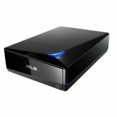 Regrabadora blu-ray asus bw-12d1s-u/black/asus externa,,usb 3.0,mac compatible,m-disc support,disc encryption,unlimited webstorage(12 months),nero backitup,e-media