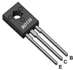 Transistor NPN 45V 1,5Amp TO126  BD135