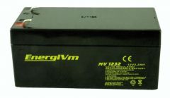 Bateria PLOMO 12V 3,3Ah AGM Medidas 134x67x67mm ENERGIVM