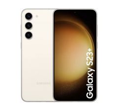 Teléfono Samsung Galaxy S23+ (S916) 5g. Color Crema (Cream). 512 GB de Memoria Interna, 8 GB de RAM, Dual Sim. Pantalla Dynamic AMOLED 2X de 6,6". Cámara principal de 50 MP. Smartphone libre.