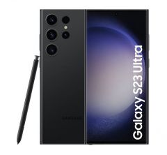 Teléfono Samsung Galaxy S23 Ultra (S918) Banda 5g. Color Negro (Black) 8 GB de RAM, 256 GB de Memoria Interna, Dual Sim. Pantalla Dynamic AMOLED 2X de 6,8". Cámara trasera de 200 MP. Smartphone libre.
