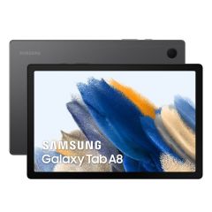 Tablet Samsung Galaxy Tab A8, Banda WiFi. Color Gris (Grey), 32 GB de Memoria Interna, 4 GB de RAM, Pantalla TFT de 10.5”, Cámara trasera de 8 MP y Frontal de 5 MP.
