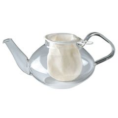 Colador para té Westmark, capacidad para 4 ó 5 tazas, diámetro 90 mm, red de algodón, tamaño 119 x 92 x 9 mm