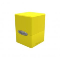 Up deckbox satin cube yellow