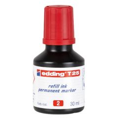 Edding T-25 recambio para marcador Rojo 30 ml 1 pieza(s)