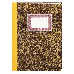 Cuaderno cartoné contabilidad cuentas corrientes amarillo folio natural 100 hojas numeradas dohe 09952