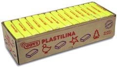 Caja 15 pastillas plastilina 350 g - amarillo oscuro jovi 
