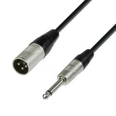 Cable XLR Macho A JACK 6,3 Mono  6m