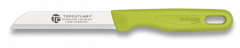 Cuchillo Pelador de Microfilo Exclusivo Top Cutlery, Mango de Abs Inyectado, Hoja de acero inox 8 cm, Color Verde 17343-ve