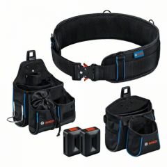 Bosch Professional ProClick - Set cinturón de herramientas 108 + bolsa GWT 4 + bolsa GWT 2 + 2 soportes ProClick (talla cinturón L/XL)