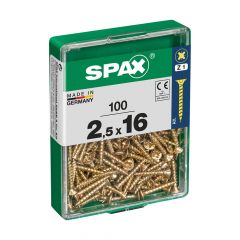 SPAX 4081020250162 tornillo/tuerca 16 mm 100 pieza(s)