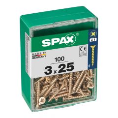 SPAX 4081020300252 tornillo/tuerca 25 mm 100 pieza(s)
