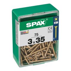 SPAX 4081020300352 tornillo/tuerca 35 mm 75 pieza(s)