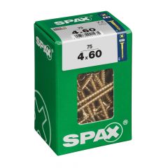 SPAX 4081020400607 tornillo/tuerca 60 mm 75 pieza(s)