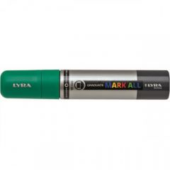 Marcador permanente mark all verde esmeralda 15 mm lyra groove l6840063