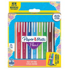 Papermate Flair rotulador Medio Multicolor 10 pieza(s)