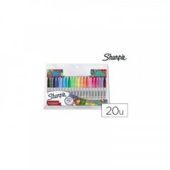 Snote marcadores blíster 20 unidades colores surtidos sharpie 2139179