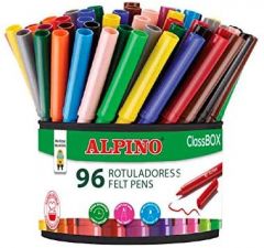 Alpino Economy pack bote 96 rotuladores de colores