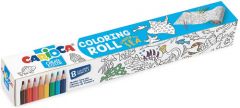 Carioca Coloring Roll + 8 Lápices Under The Sea