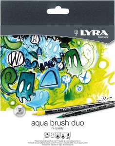 Lyra Aqua Brush Duo rotulador 24 pieza(s)