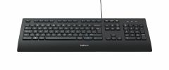Logitech K280E Pro f/ Business teclado USB QWERTZ Suizo Negro