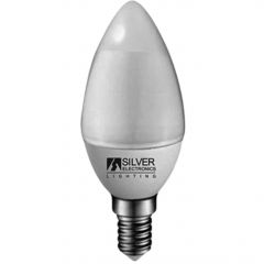 Bombilla led silver electronic eco vela 5w=35w -  e14 -  3000k -  436 lm -  160º -  luz calida -  a+