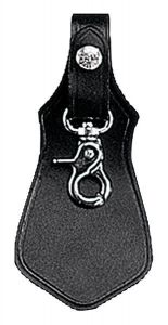 Porta llaves de cuero en negro Vega Holster 1V15