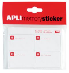 Apli memory sticker especial congelador 50 x 30mm
