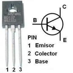 Transistor NPN 60V 1.5Amp 8W TO126  BD137