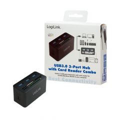 LogiLink CR0042 base para portátil y replicador de puertos USB 3.2 Gen 1 (3.1 Gen 1) Type-A