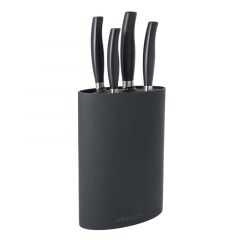 Arcos Juego de cuchillos de cocina de 4 pzas de la Serie clara + taco de soporte